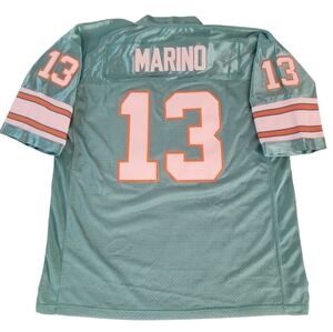 Dan Marino Miami Dolphins #13 Football Jersey Size X-Large Unbranded PRE-OWNED